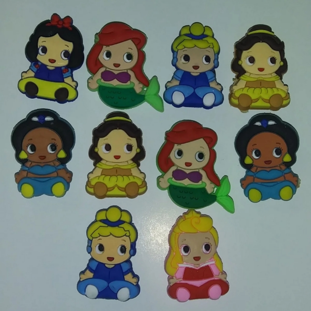 10 pcs. Shoe Charms for crocs.